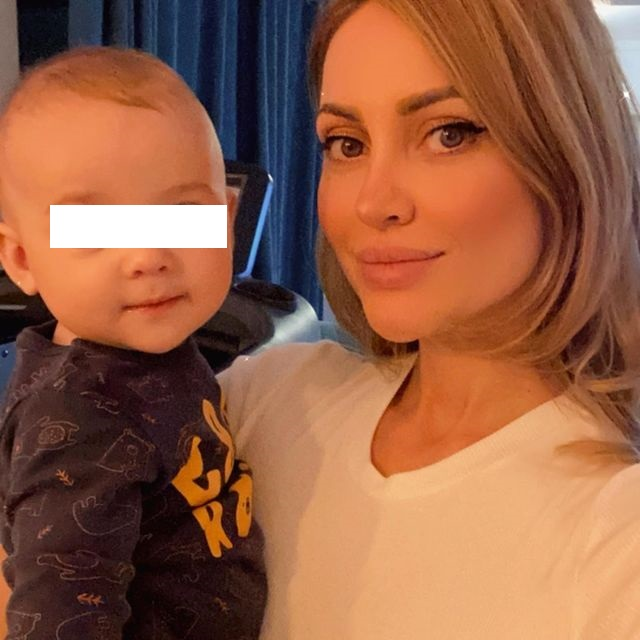 Nicoleta Dragne, alături de micuțul Vladimir / Sursă foto: Instagram