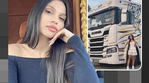 Povestea șoferiței de TIR care face senzație pe șosele. E o mână de om, dar conduce un mastodont de zeci de tone: „Polițiștii sunt surprinși!”