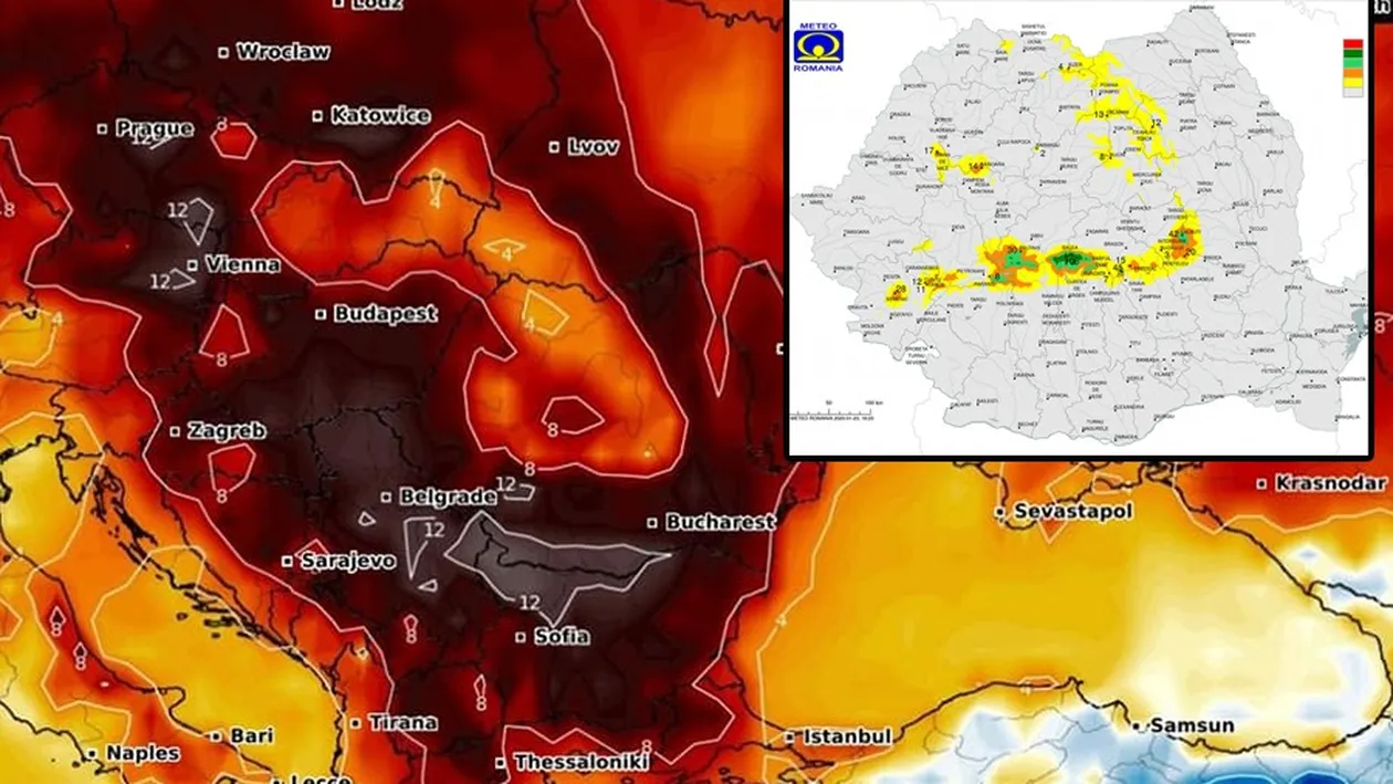 Temperaturi de vară în februarie: 26 de grade Celsius, potrivit ANM. Cea mai călduroasă lună februarie din istoria României