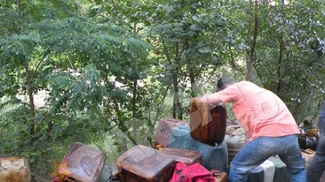 Au inghesuit 1.120 de litri de titei intr-o Dacia Break