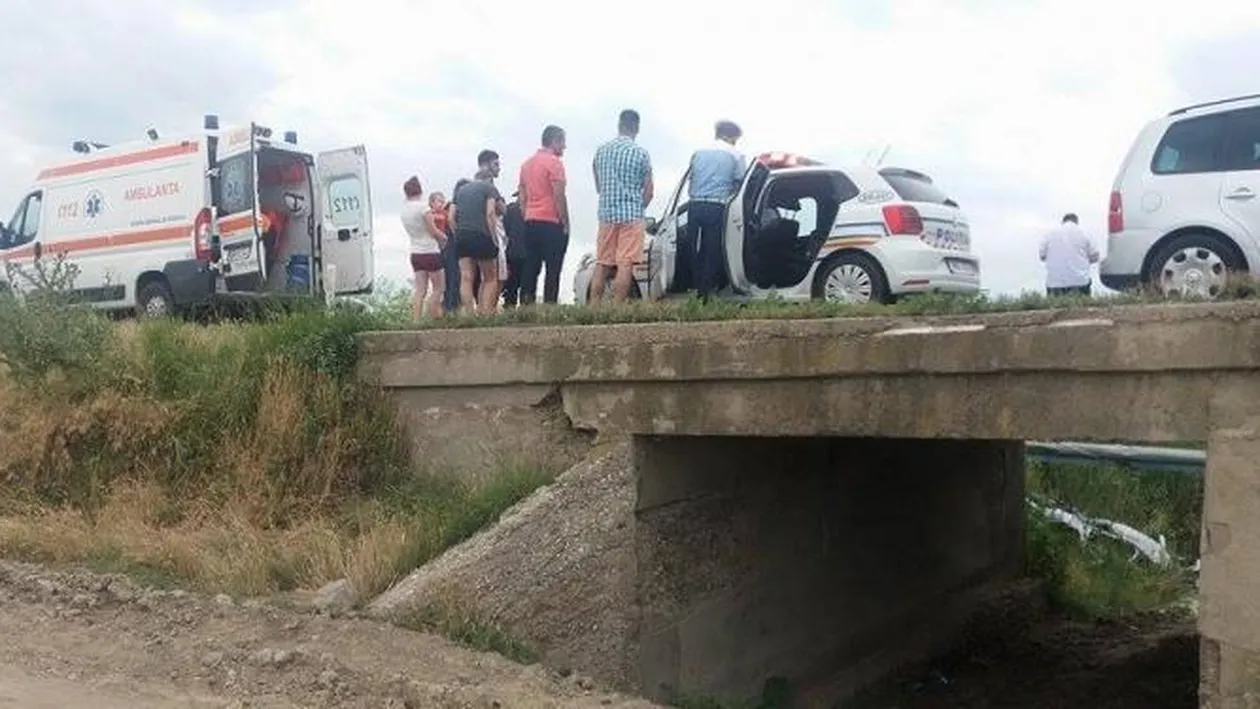 Accident grav în Galaţi! Un şofer şi-a pierdut viaţa după ce a plonjat cu maşina în canal!