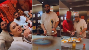Florin Salam a făcut show într-un restaurant din București, după ce a devenit ajutor de bucătar: “Solo percuție”! Cum s-a descurcat când fiica sa i-a cerut o omletă | FOTO & VIDEO