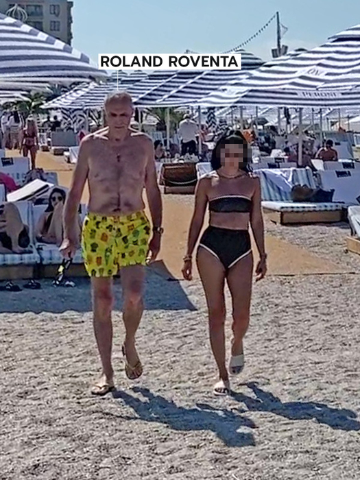 Roland Rovența, alături de noua "achiziție"