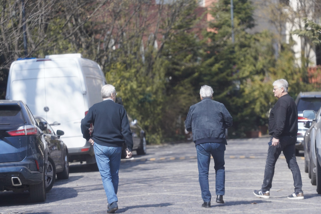 Mircea Lucescu, Dinu ”Vamă” și Ioan Andone, reunire "istorică" (Foto: CANCAN.RO)