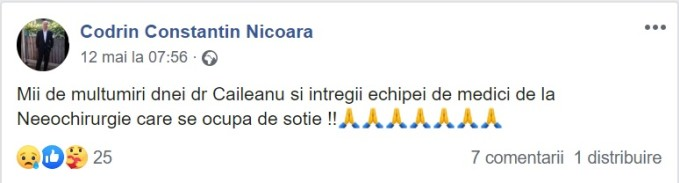 Decizia surprinzătoare luată de Codrin Nicoară înainte ca soția lui să moară. Maria Macsim Nicoară s-a confesat apropiaților în legătură cu ultimatumul primit de la soț înainte să ajungă la spital