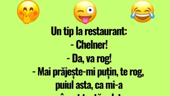 Bancul începutului de săptămână | Clientul și comanda la restaurant