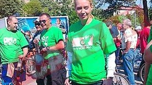 Daciana Sarbu a traversat Timisoara pe bicicleta