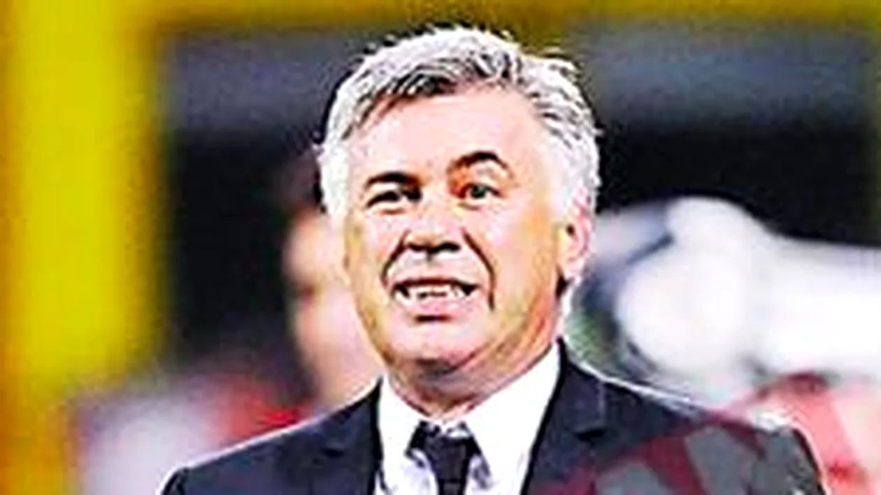 Eu si Carlo Ancelotti suntem foarte apropiati