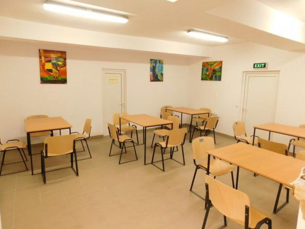 Camera de primire a copiilor amenajată la Penitenciarul Aiud