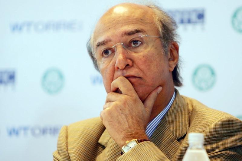 FILE PHOTO: The owner of Traffic Group, Jose Hawilla attends a meeting in Sao Paulo, Brazil, in this September 30, 2009 file photo. REUTERS/Gazeta Press/Fernando Pilatos
