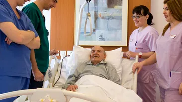 A mers prima data la medic la aproape 100 de ani