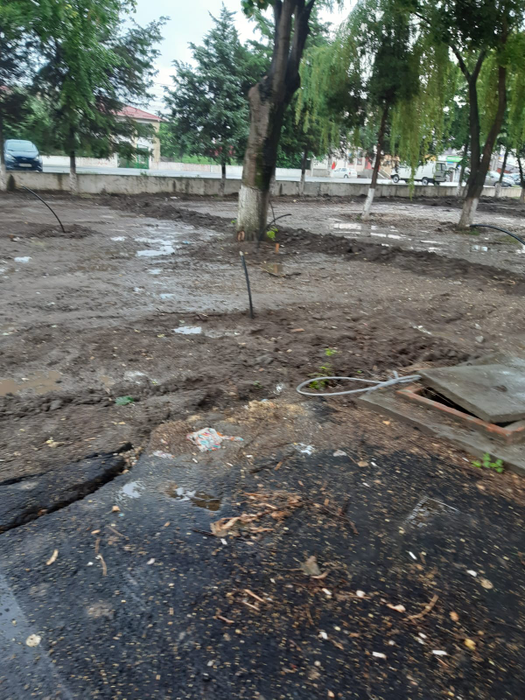 Locul unde va apărea parcul pescarilor, în comuna fără pescari