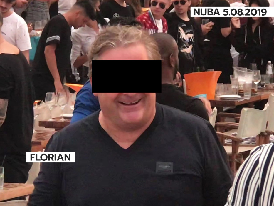 Milionarul Florian nu se zgârcește deloc la distracție (Foto: CANCAN.RO)