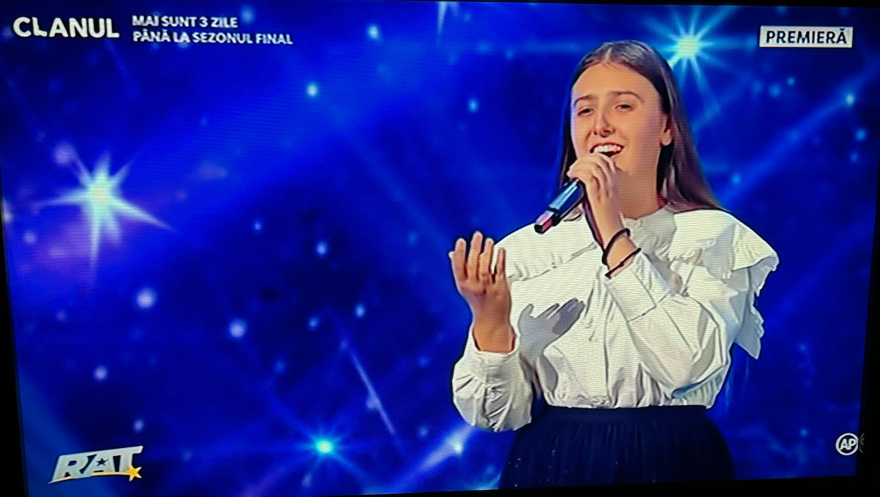 Andra Măruță a izbucnit în lacrimi la Românii au Talent / Foto: Captură Video