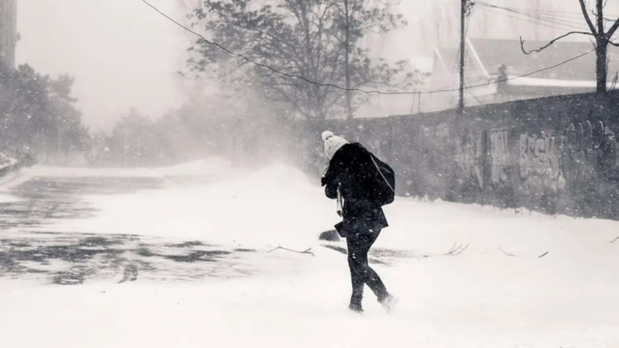 Meteorologii au emis un nou COD GALBEN de ninsori! Care sunt zonele afectate