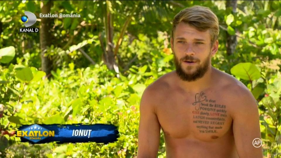 Ionuț “Jaguarul“ face dezvăluiri șocante despre finala Exatlon:  “Îmi făceam numai perfuzii și plângeam de durere“