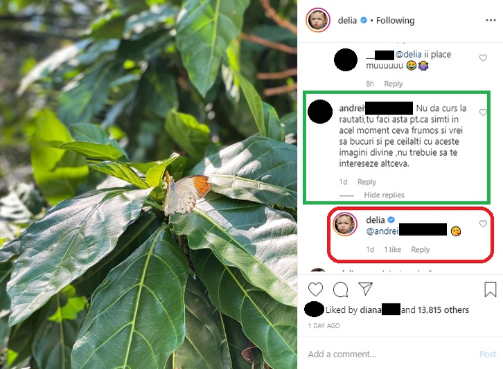 Delia a răbufnit pe Instagram și a luat o decizie drastică: “Până behăiți, am să…”. Unii dintre fani au taxat-o imediat