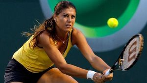 S-a terminat prima partidă de la FED Cup. Ce a făcut Sorana Cârstea cu Carol Zhao, din Canada