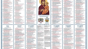 Calendar ortodox joi, 25 martie. Astăzi este Buna Vestire, sărbătoarea marcată de cruce roșie