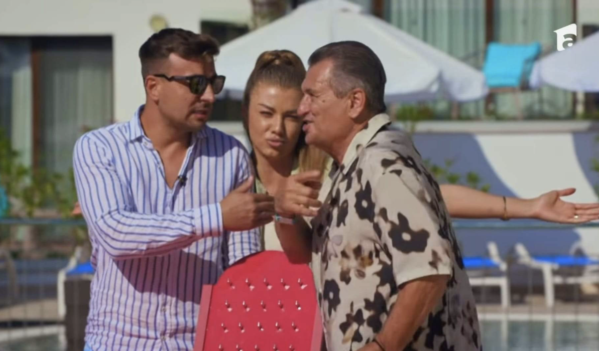 Imagini de necrezut cu Valentin Sanfira și Codruța Filip împreună. Filmările pentru show-ul Antena 1, realizate înainte de divorț