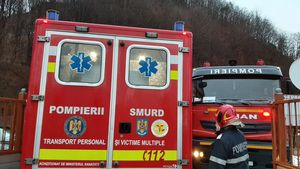 Incendiu la Spitalul de Psihiatrie din Cavnic. 71 de persoane au fost evacuate