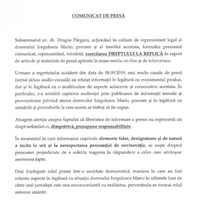 Avocatul lui Mario Iorgulescu face precizări! Ce spune de transferul fiului șefului LPF în Italia