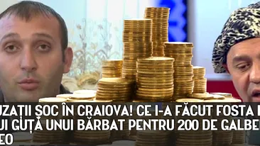 ACUZAŢII ŞOC ÎN CRAIOVA! CE I-A FĂCUT FOSTA IUBITĂ A LUI GUŢĂ UNUI BĂRBAT PENTRU 200 DE GALBENI! VIDEO