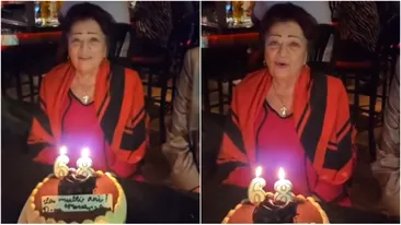 Maria Ciobanu, suflet tânăr și la 86 de ani. Cum și-a serbat ziua de naștere, în Los Angeles