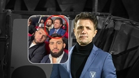 Fostul căpitan al Barcelonei, Gică Popescu, a apărut întâmplător în fundalul unei fotografii virale alături de foștii luptători UFC Khabib Nurmagomedov și Arman Tsarukyan, în timpul El Clásico