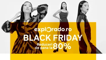 Black Friday aduce reduceri de până la 80 la sută pe Explorado.ro