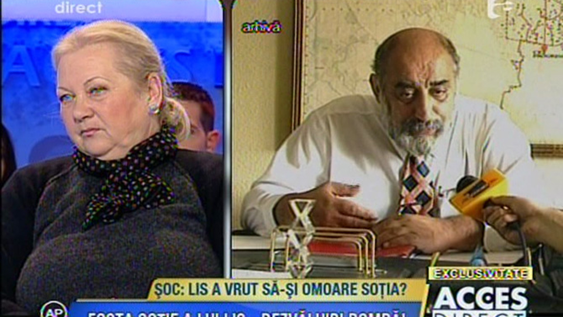 Tudora Lis, fosta sotie a lui Viorel Lis: "M-a batut in fata copiilor!"