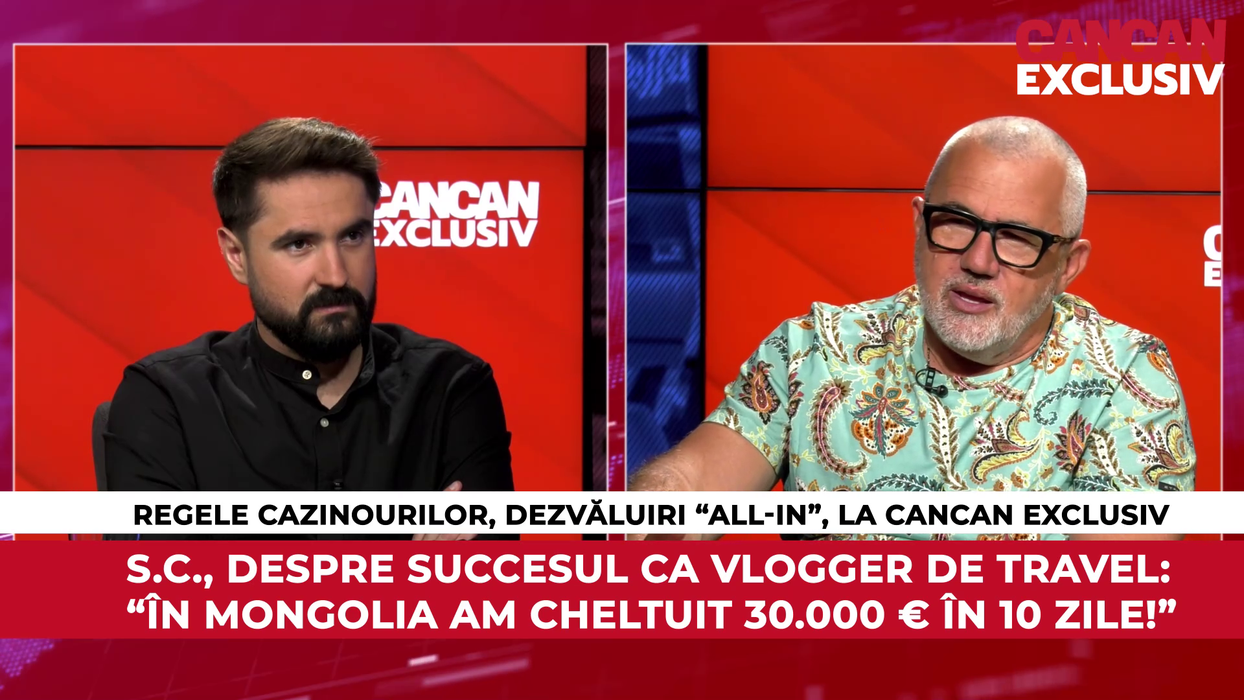 Sorin Constantinescu a făcut dezvăluiri “all-in", în cadrul emisiunii CANCAN EXCLUSIV (Foto: captură video)