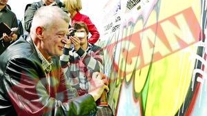 Oprescu l-a "facut" pe Basescu din graffiti