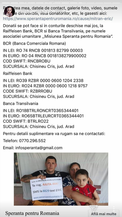 Misha, apel disperat făcut în timpul vacanței cu fostul soț, Connect-R