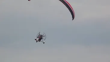 Doi bărbați, răniți grav după ce s-au prăbușit cu parapanta, la intrarea în stațiunea Ocna Sibiului