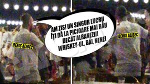 DENIS ALIBEC recidivează după scandalul de la ”EURO”. A sudat ţigările şi a stors paharele până la 4 dimineaţa!