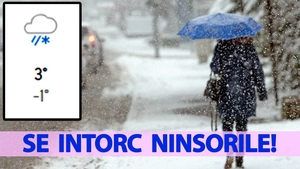Prognoza Accuweather actualizată | Pe ce dată exactă se întorc ninsorile în România
