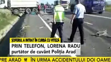 O persoana a decedat si 20 sunt ranite, dupa ce un autocar s-a rasturnat langa  Vama Nadlac!