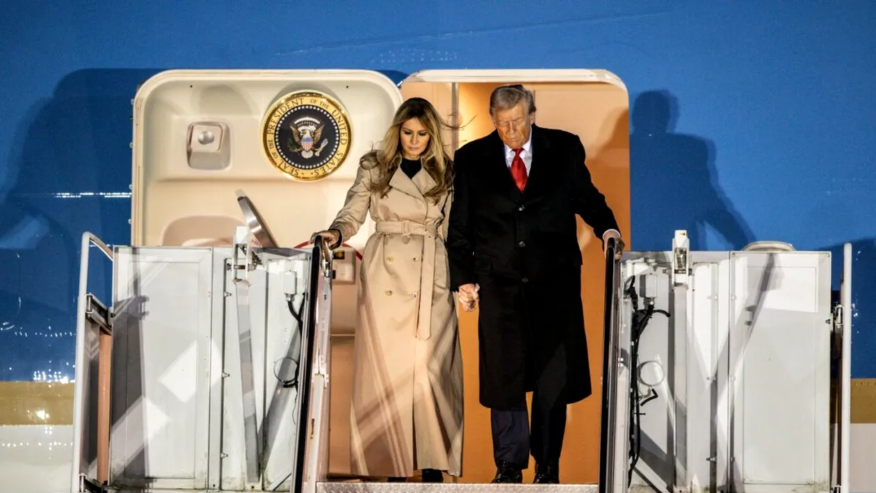 Avionul lui Donald Trump, implicat într-un incident în zbor. Alerta emisă de controlorii de trafic