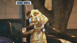 George Burcea, în fața casei Andreei Bălan atunci când nimeni nu se aștepta. S-au confirmat zvonurile