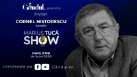 Marius Tucă Show începe marți, 3 mai, de la ora 20.00, live pe gandul.ro