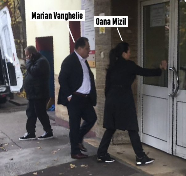Marian Vanghelie alături de Oana Mizil, la Spitalul Elias
