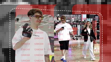 Bisoi a ignorat-o pe “doamna” Mihaela şi a lăsat-o cu plasa plină. Celebrul vlogger nu a învăţat cum e cu bunele maniere!