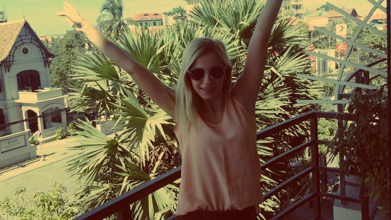 Revelion in maieu pentru Dana Rogoz, pribegita tocmai in indepartata Cambodgie