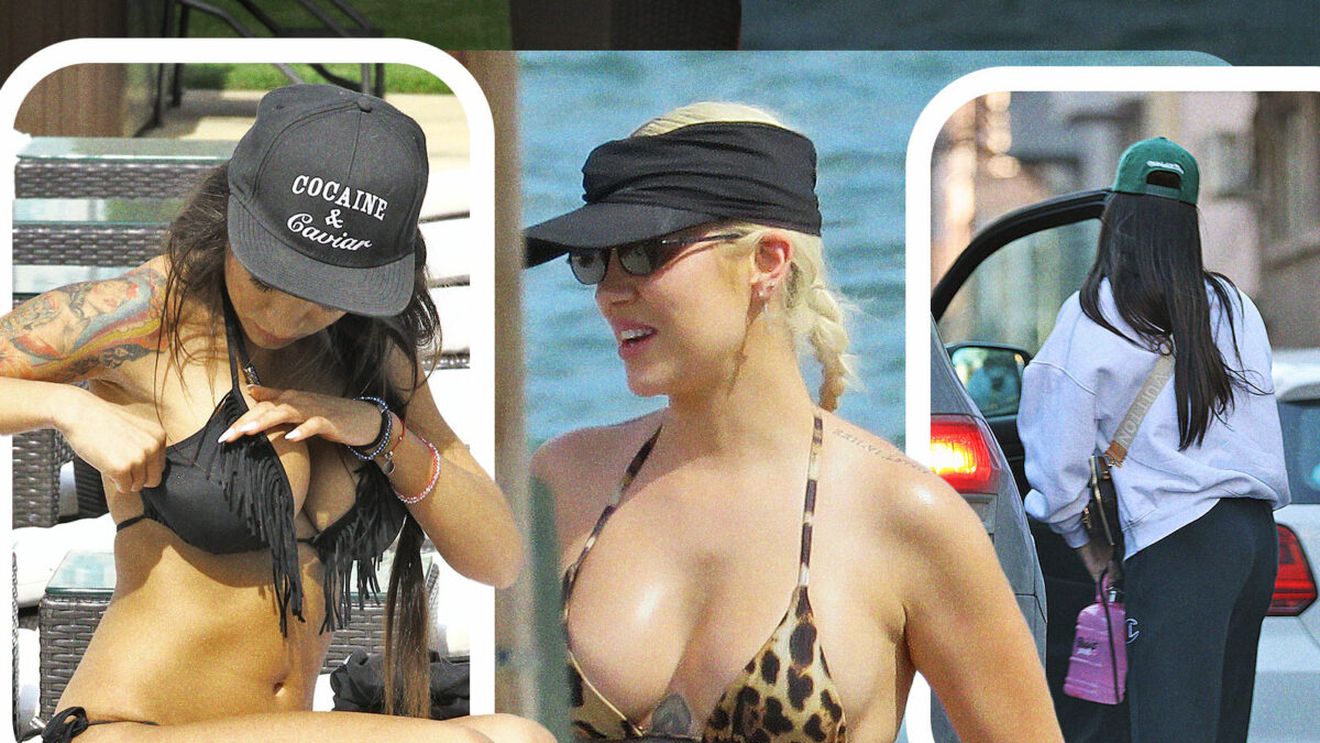 TOP 30 de vedete care s-au camuflat, dar noi tot le-am observat. Alina Ceușan, Ruby sau Antonia fac furori cu șapca pe cap!