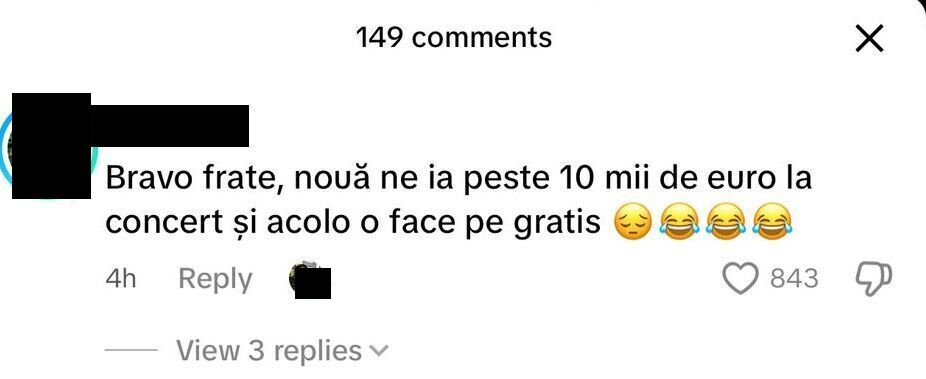 Inna a făcut show în fața bisericii Sacre-Coeur din Paris. Turiștii au scos imediat telefoanele să filmeze momentul
