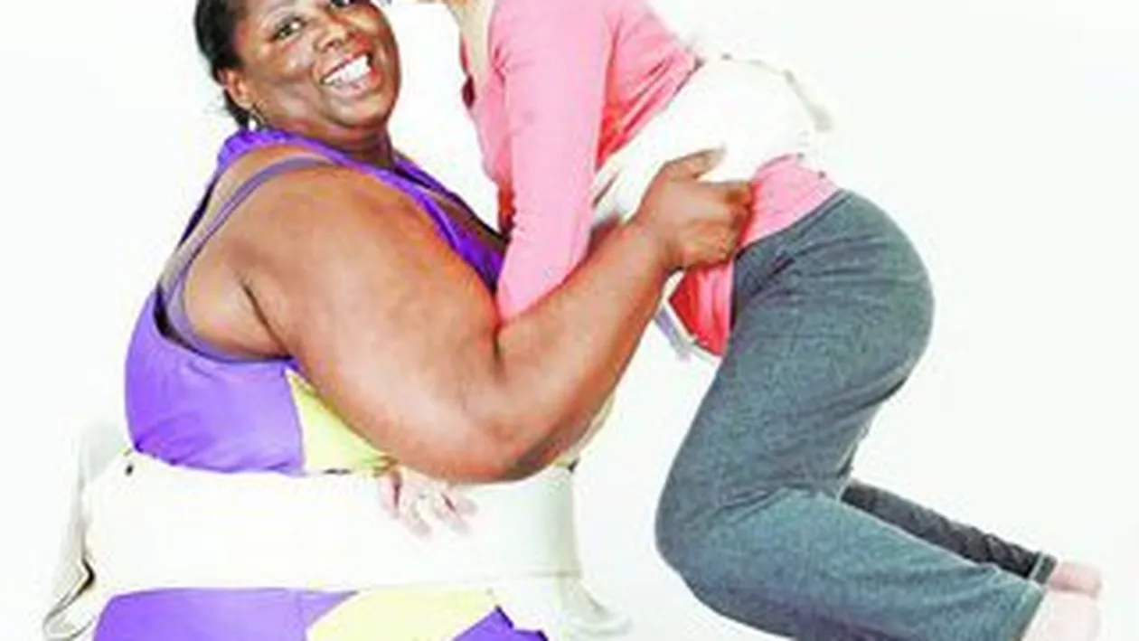 Singura luptatoare de sumo din Marea Britanie! Cin' se pune cu mine?