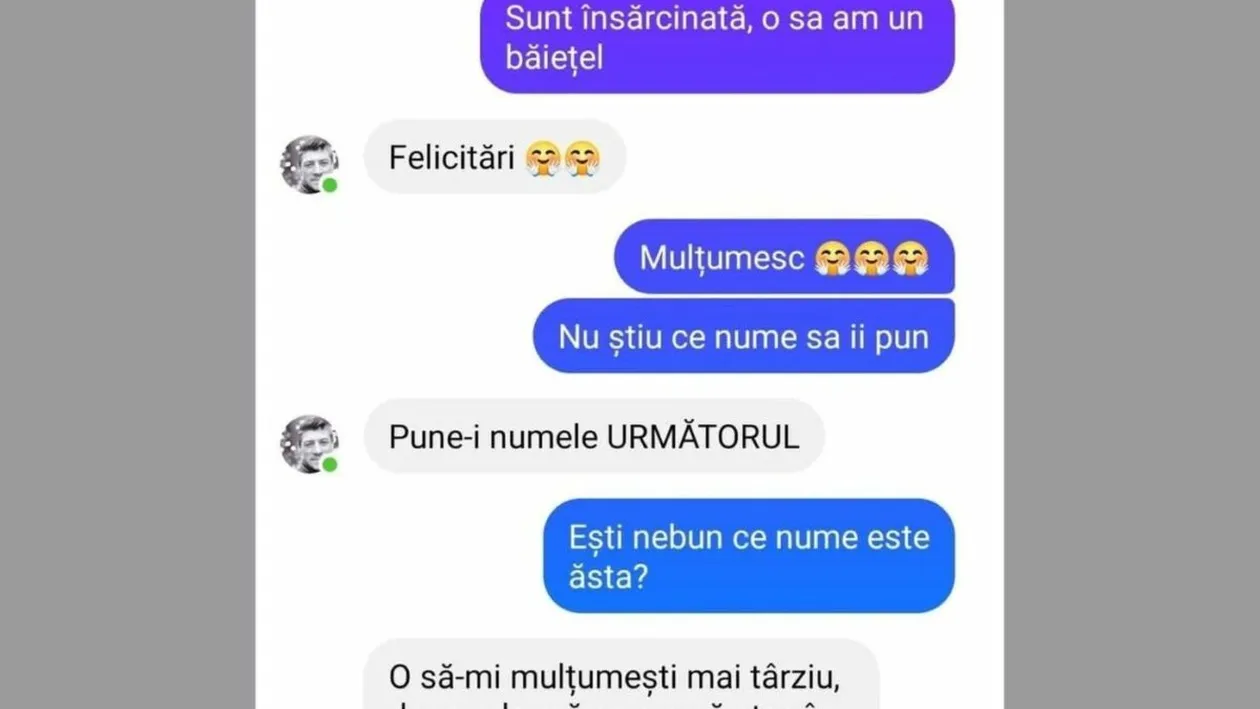 Bancul sfârșitului de săptămână | ”Sunt însărcinată, o să am un băiețel”