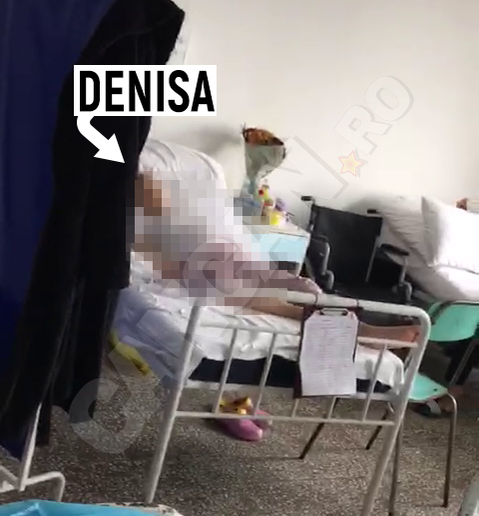 EXCLUSIVITATE NAŢIONALĂ. Imagini realizate joi, la ora 11.00. DENISA începe să-şi revină! (FOTO GALERIE)