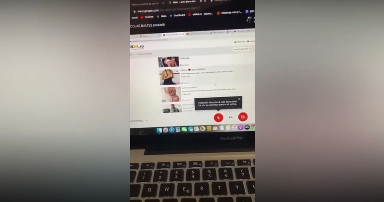 Profesor universitar din Sibiu, filmat de studenţi în timp ce naviga pe site-uri erotice: “Voi formula plângere penală” | FOTO & VIDEO